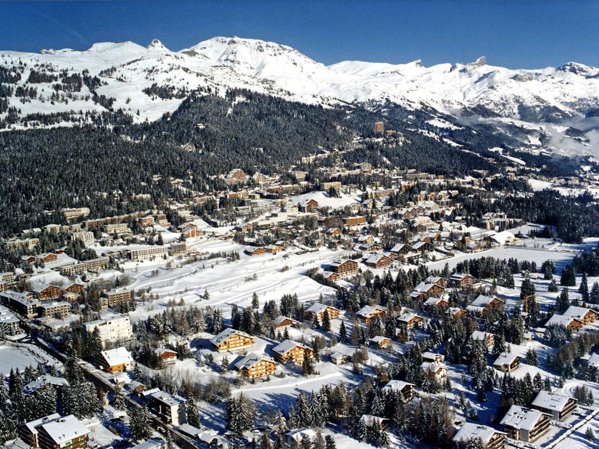 Studio Les Faverges-6 By Interhome Crans-Montana Esterno foto